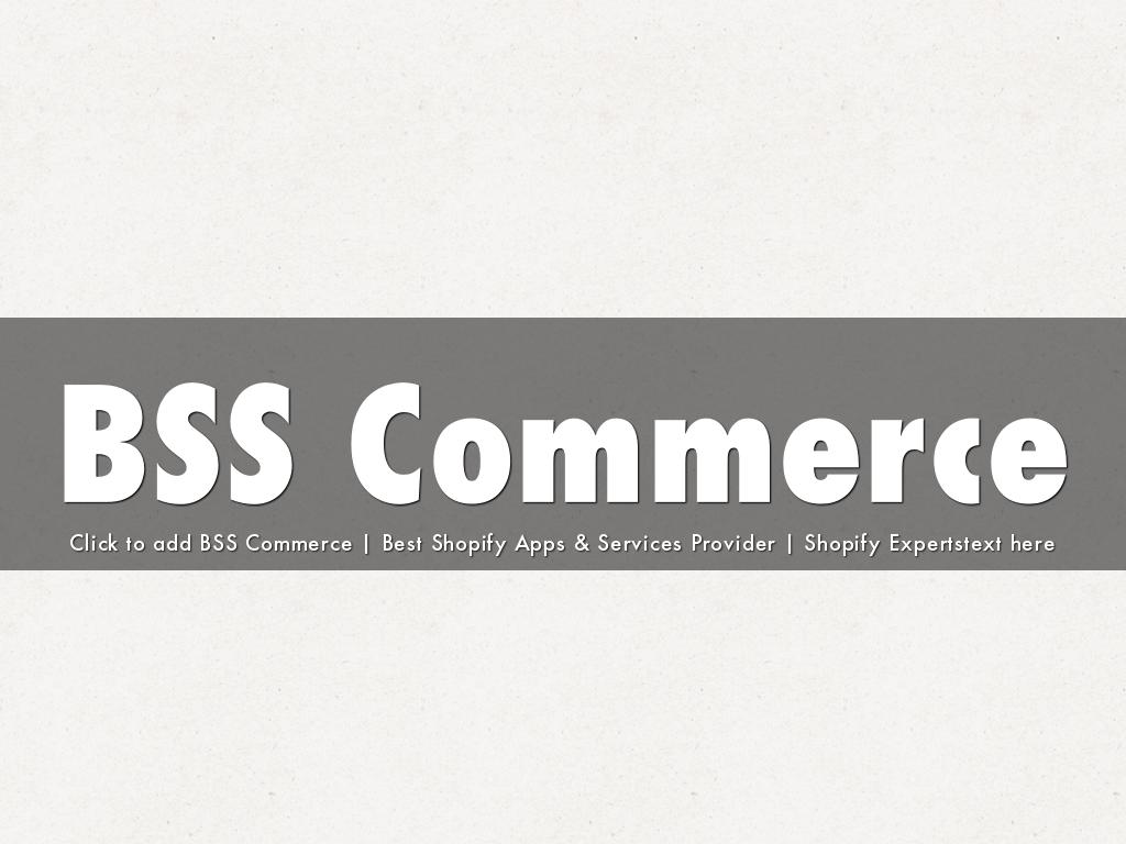 BSS Commerce