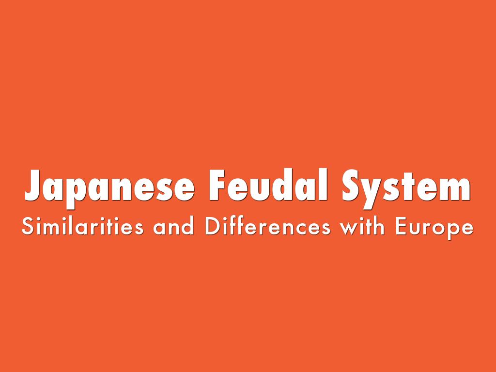 Japanese Feudal System