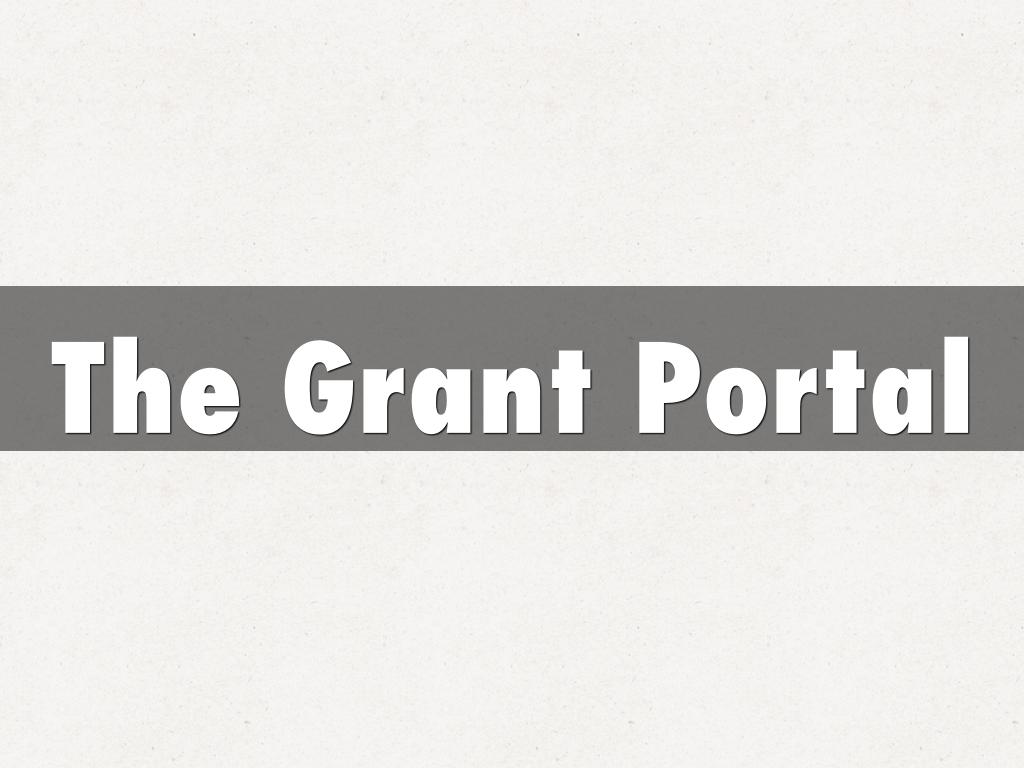 The Grant Portal
