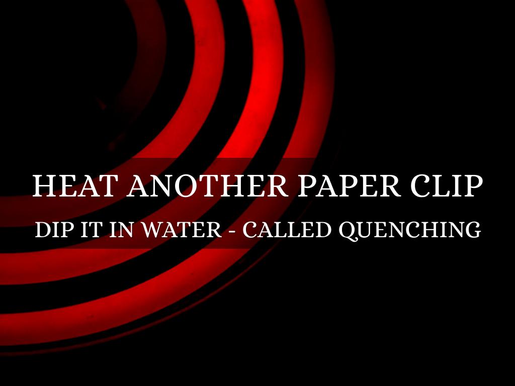 paper clip lab by Chris Byron