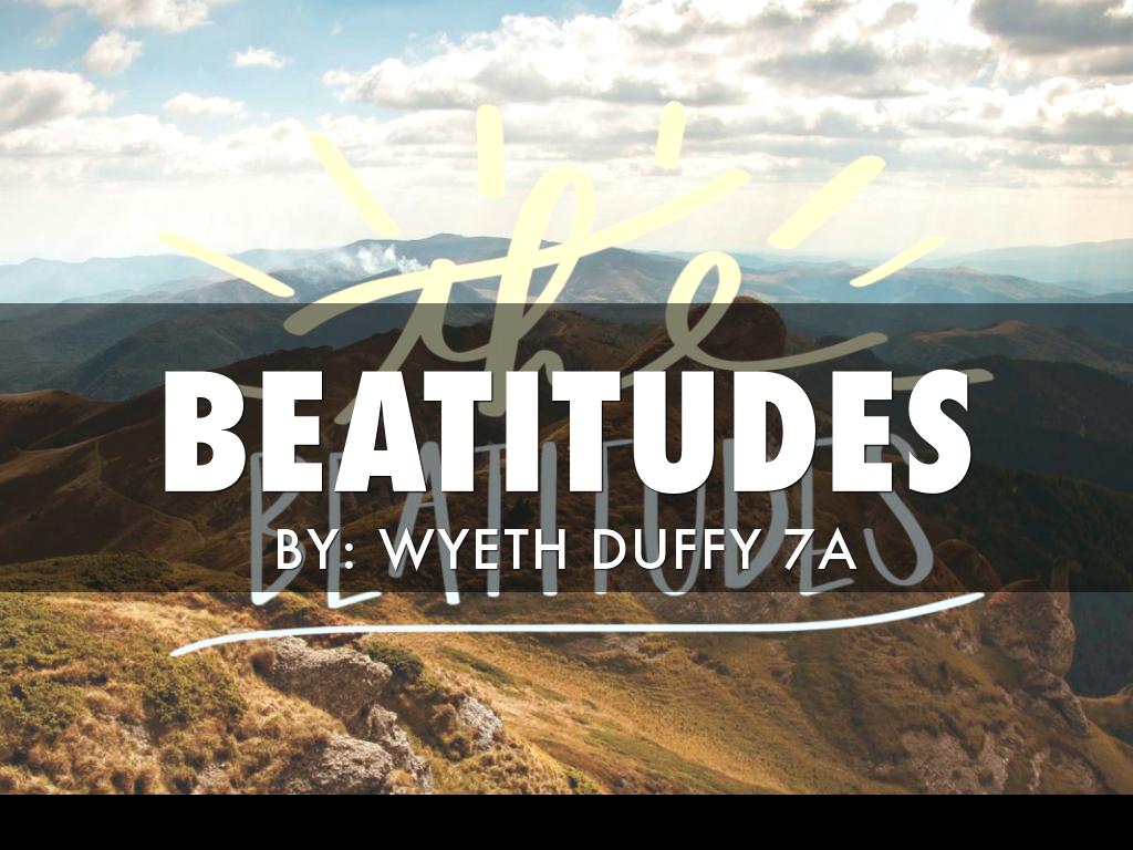 Beatitudes 