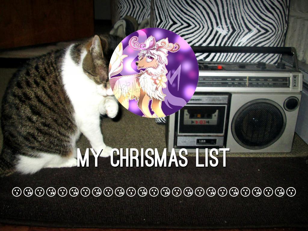 🎁My Christmas List🎁