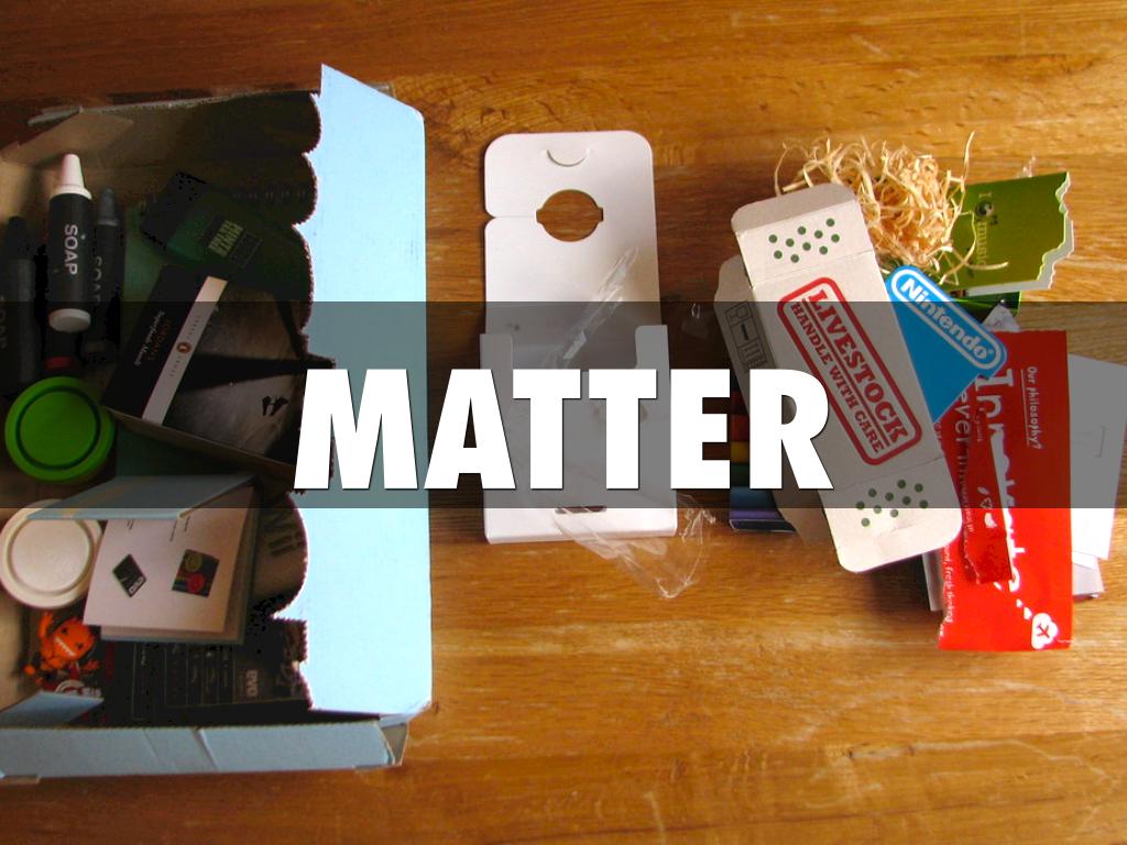 Properties Of Matter Notes