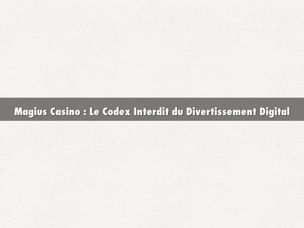 Magius Casino : Le Théâtre Invisible des Probabilités