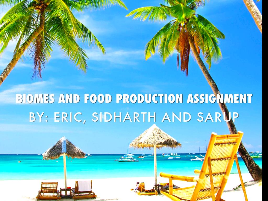 Geography Biomes And Food Production Assignment