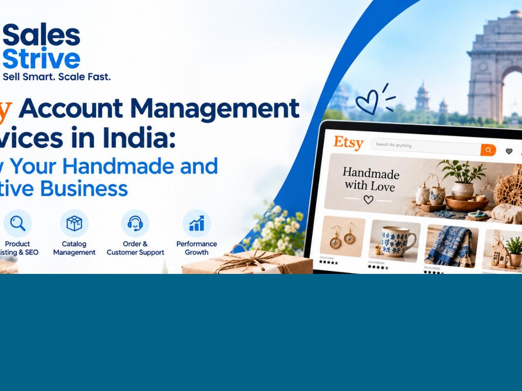 Etsy Account Management Services in India: Grow Your Handmade and Creative Business
