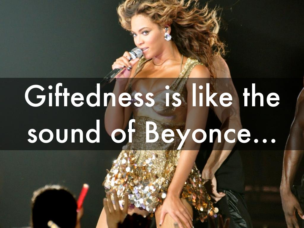 Giftedness is like...