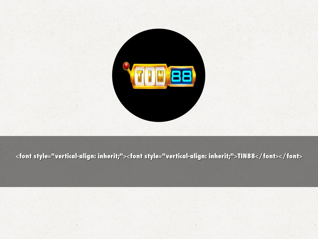<font style="vertical-align: inherit;"><font style="vertical-align: inherit;">TIN88</font></font>