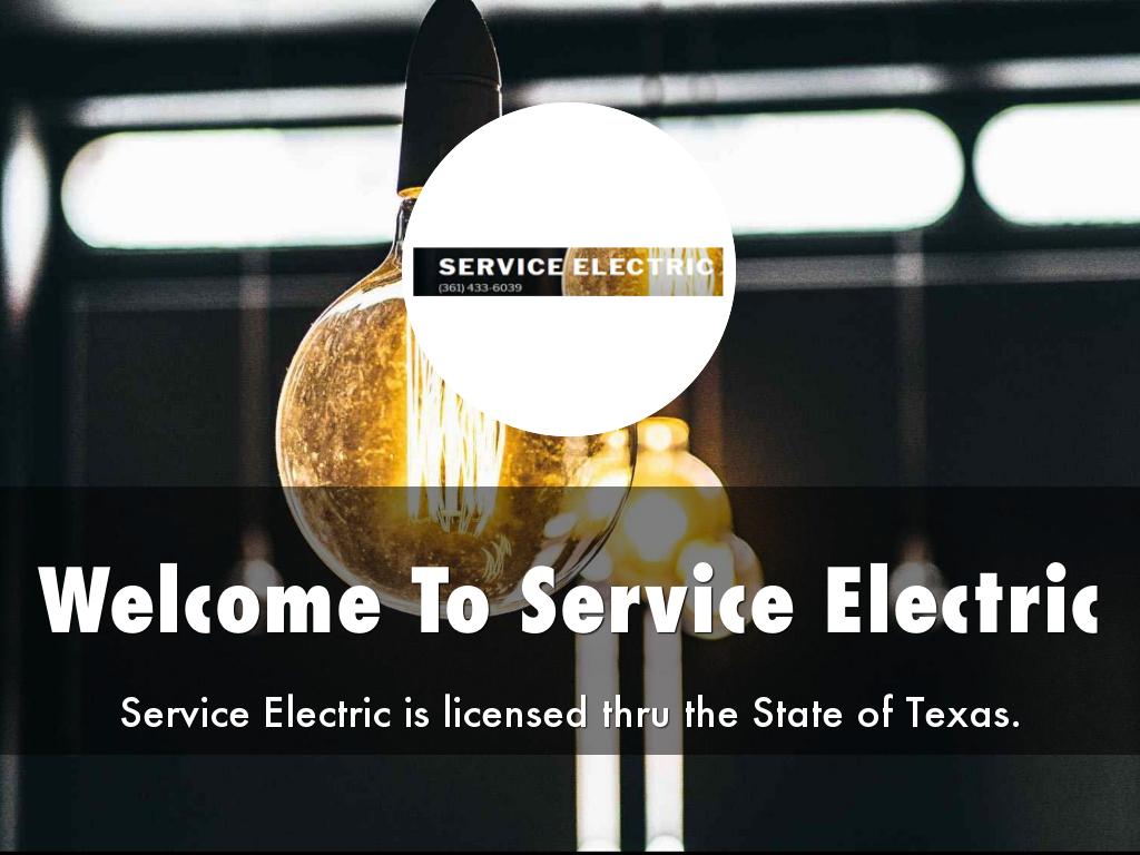 Service Electric Presentation