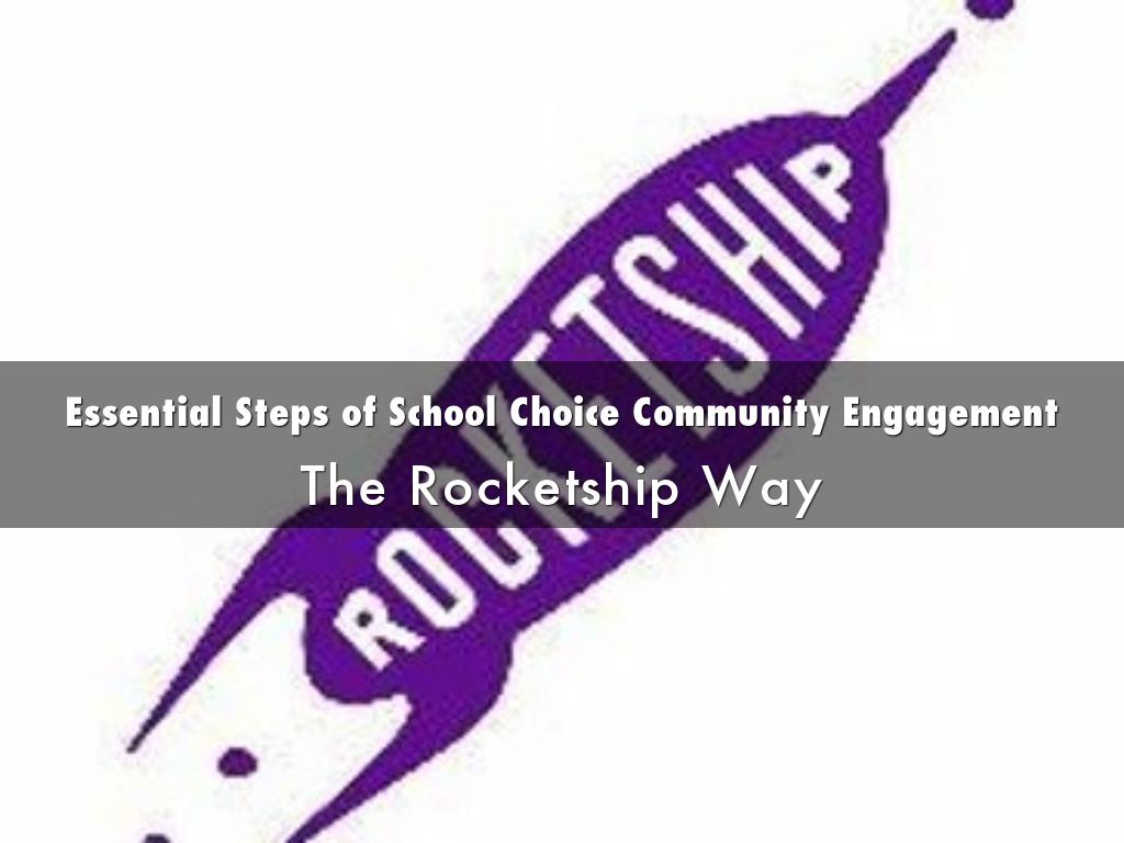 Essential Steps of School Choice Community Engagement