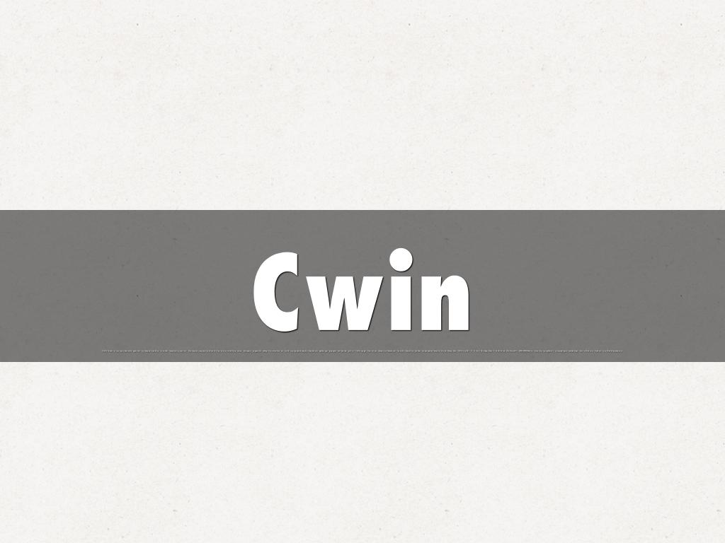 Cwin