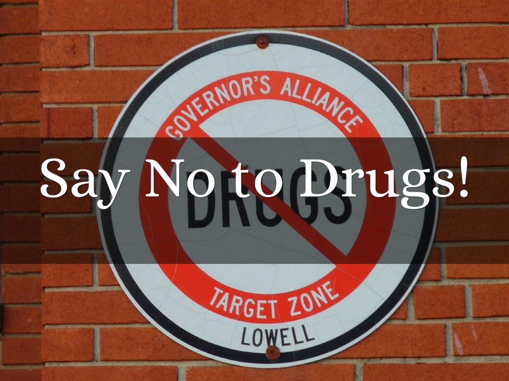 Anti-drug message
