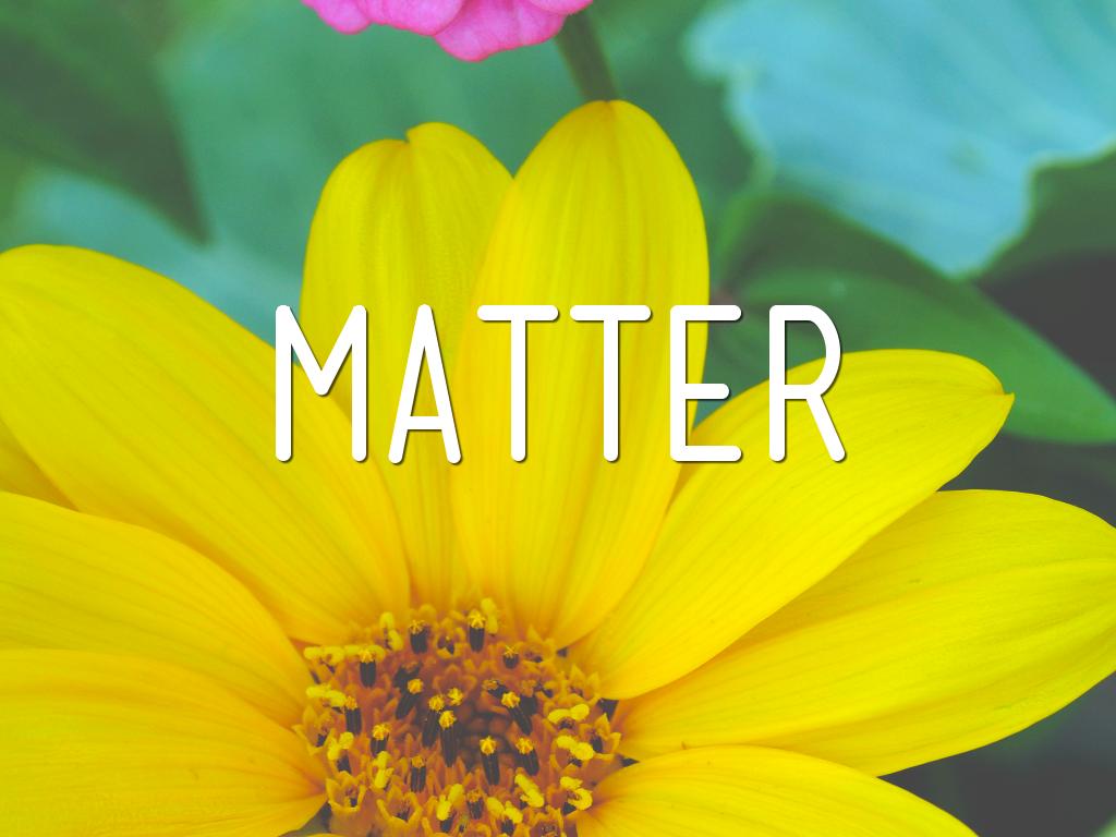 Properties Of Matter Vocabulary