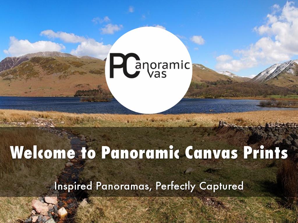 Panoramic Canvas Prints Presentation