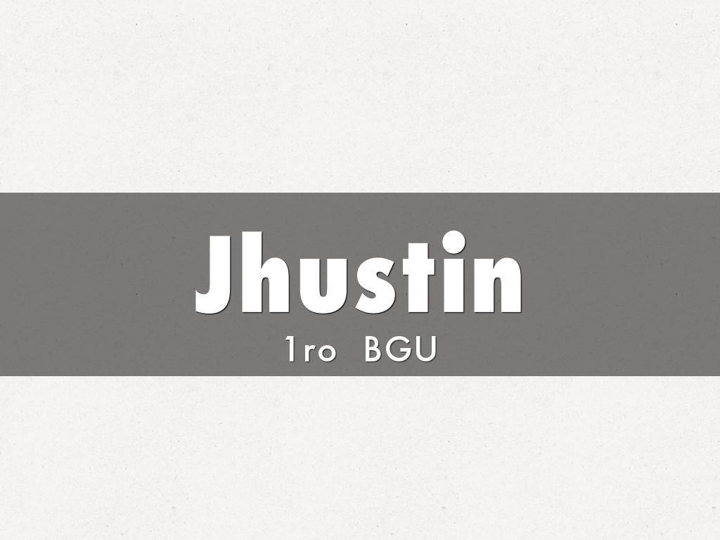 Jhustin