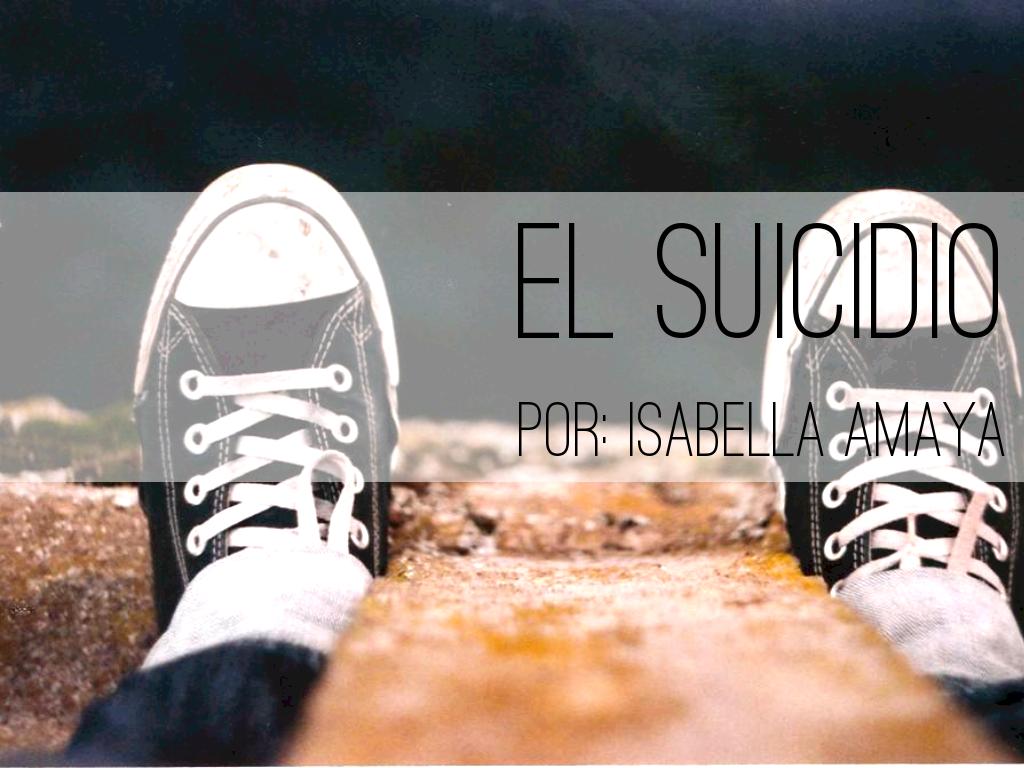 EL SUICIDIO