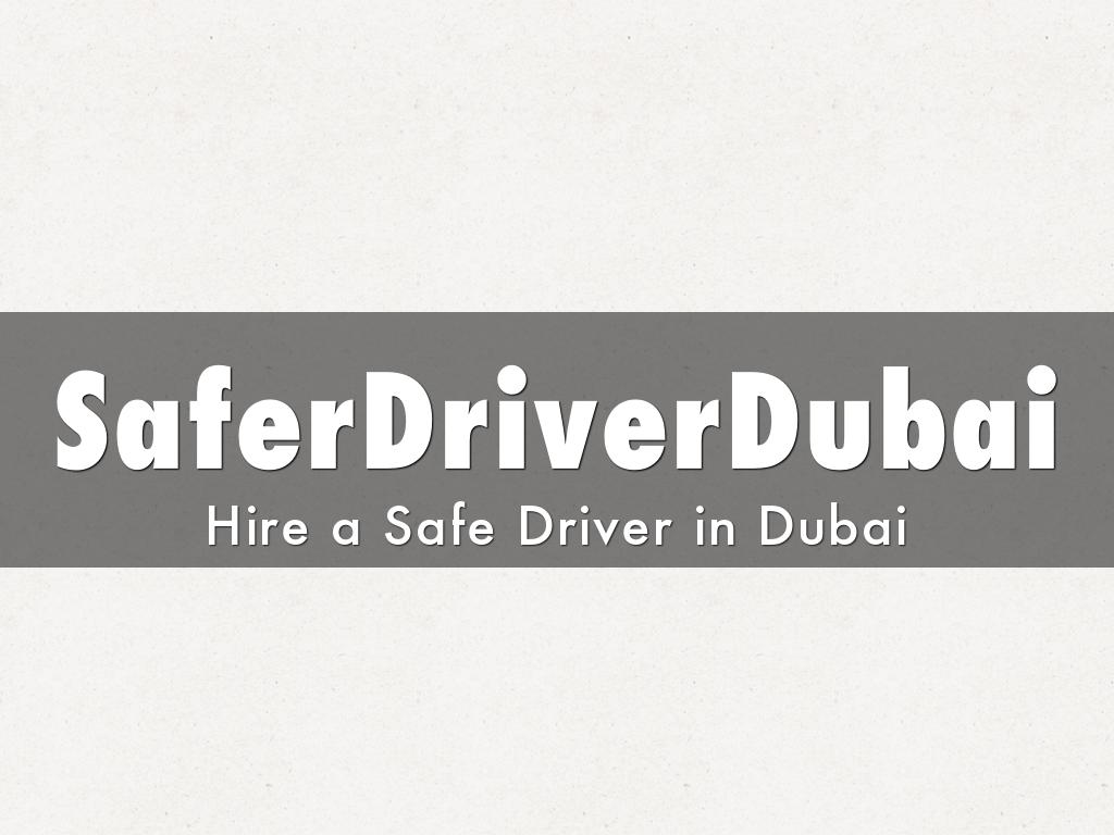 SaferDriverDubai