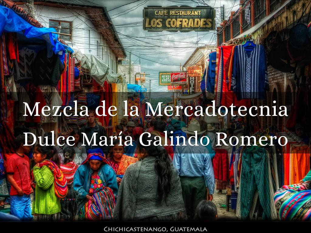 Mezcla de la Mercadotecnia