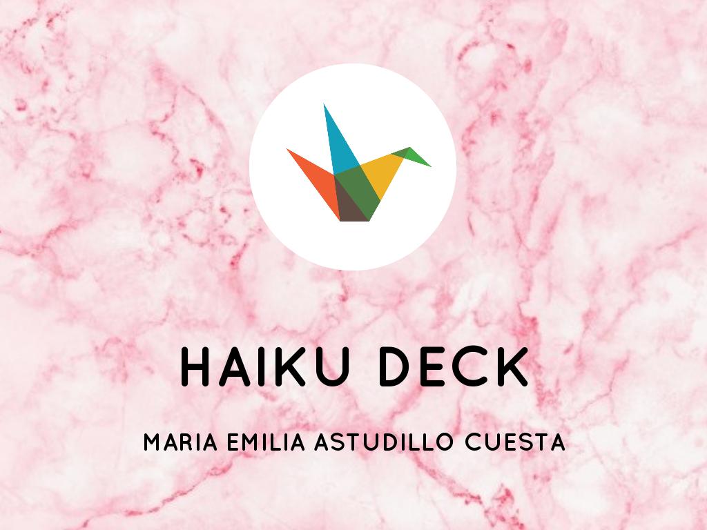 HAIKU DECK