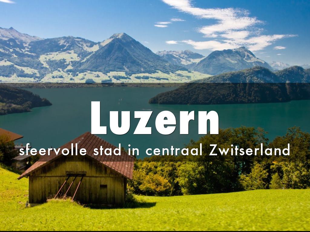 presentatie van een stad: luzern