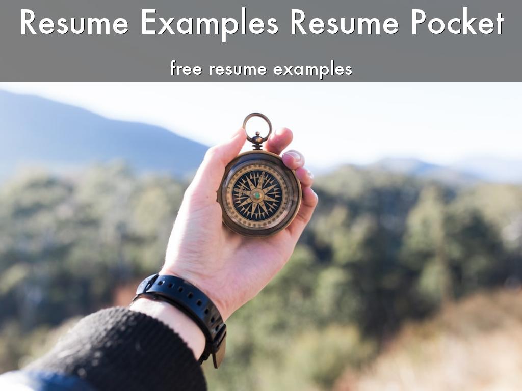  Resume Examples at ResumePocket