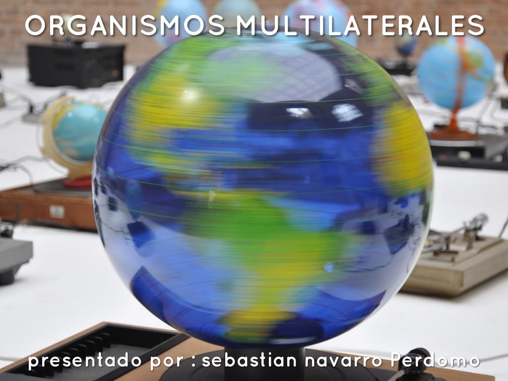 ORGANISMOS MULTILATERALES