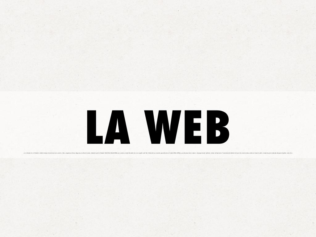 LA WEB