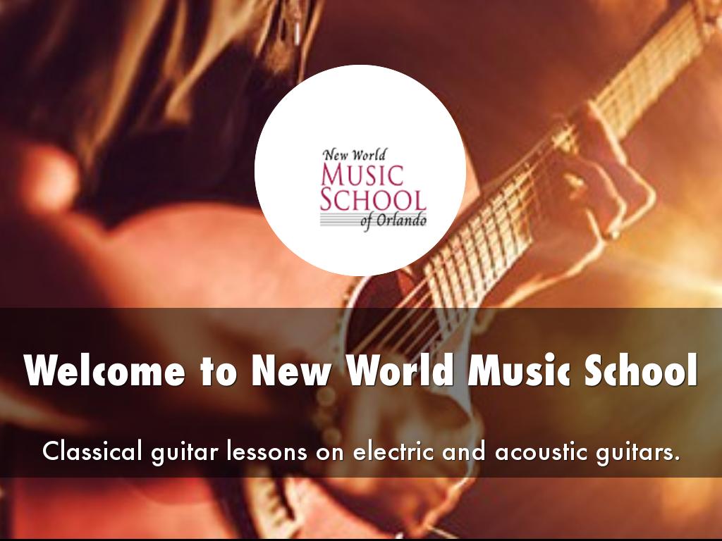 New World Music School Presentation