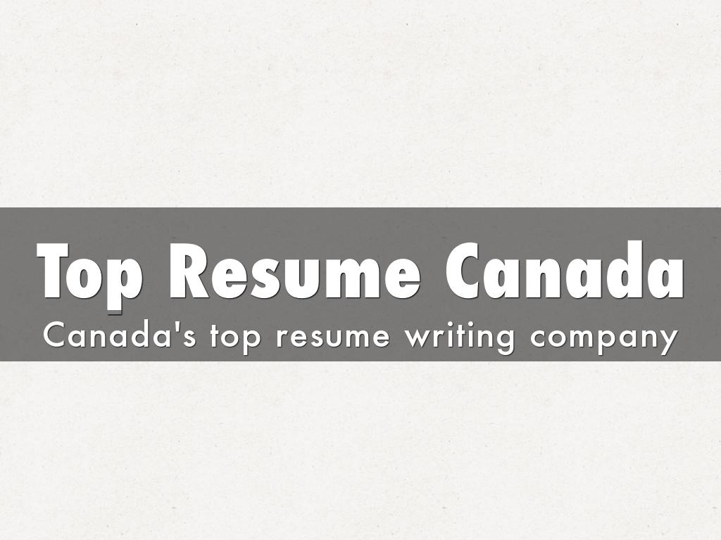 Top Resume Canada