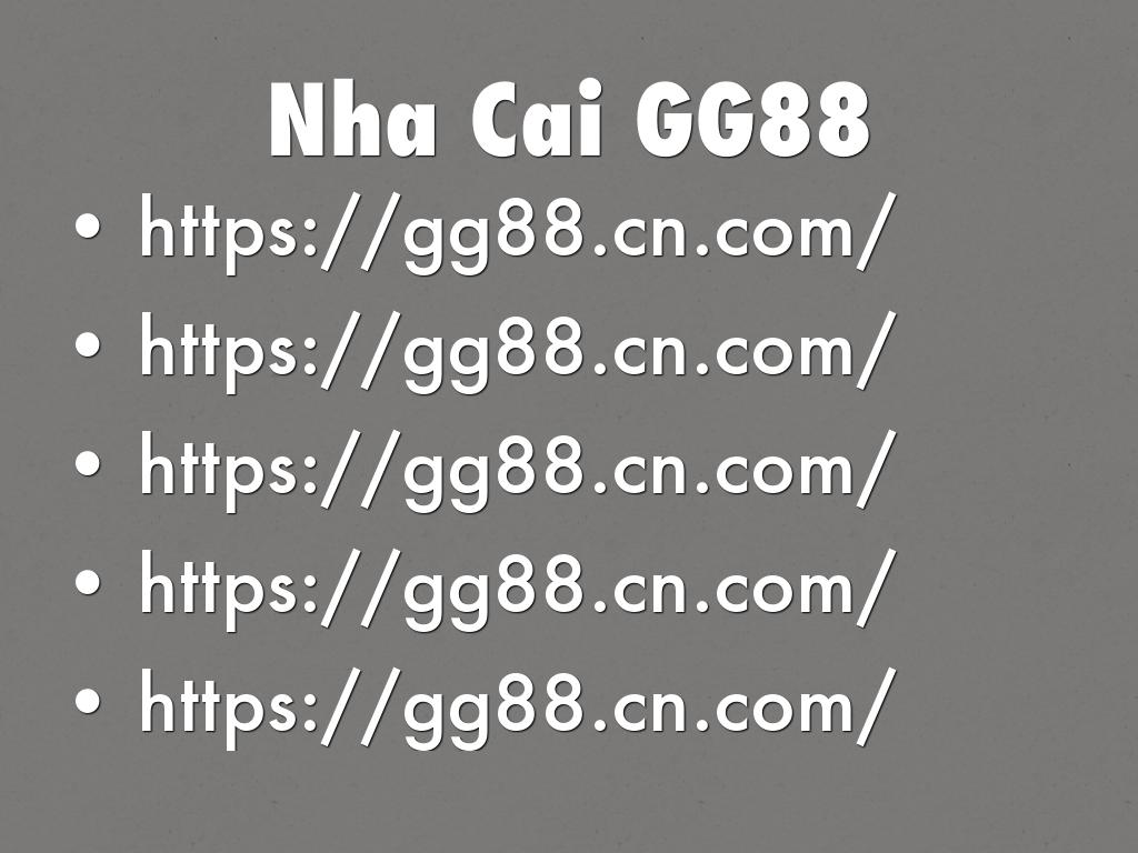 Nha Cai GG88