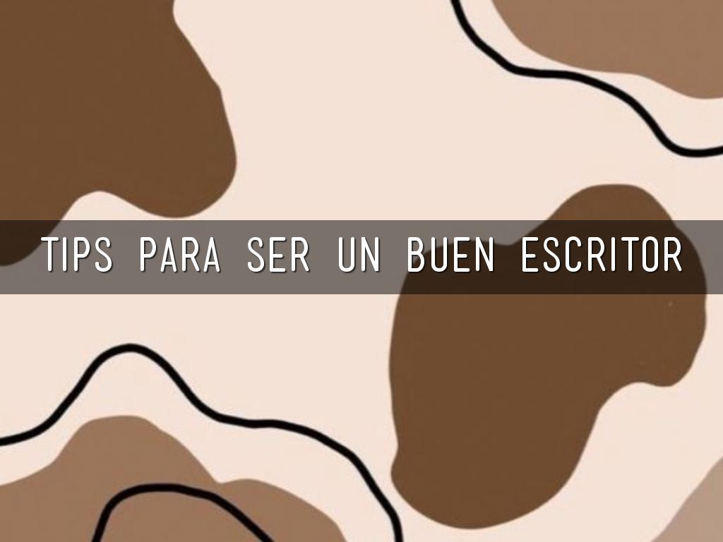5 tips para ser un buen escritor