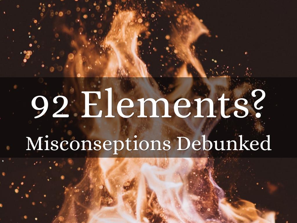 92 Elements?