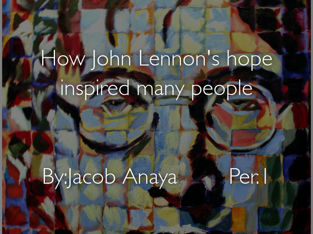 John Lennon by:Jacob A.