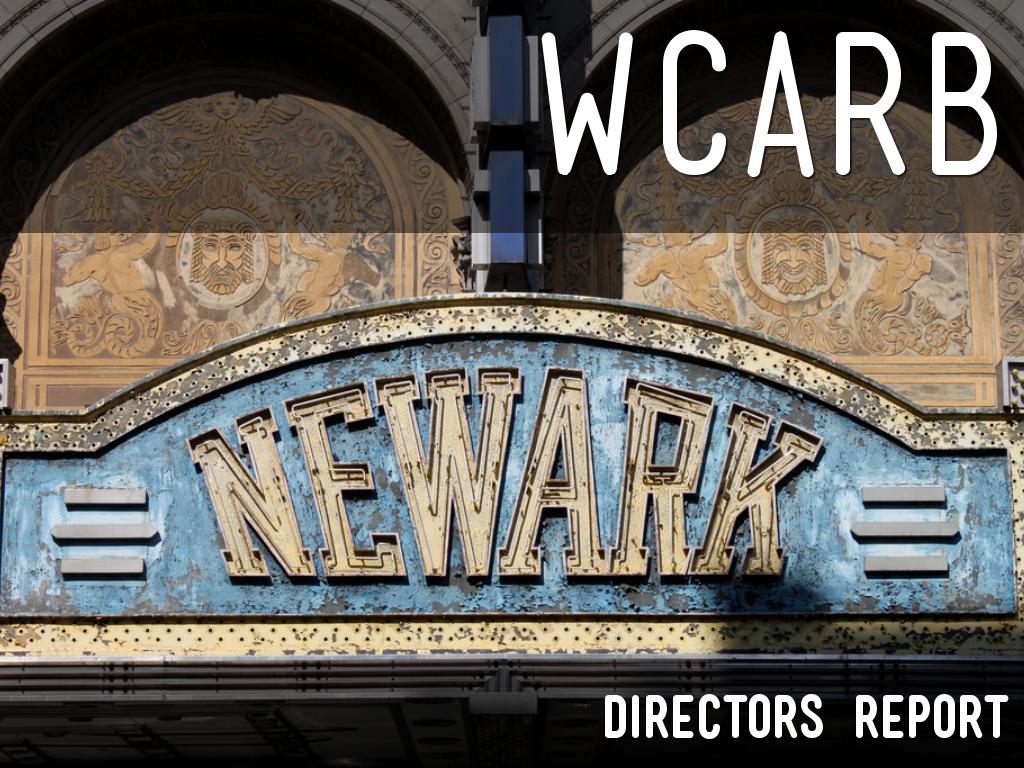 WCARB Region Director Report