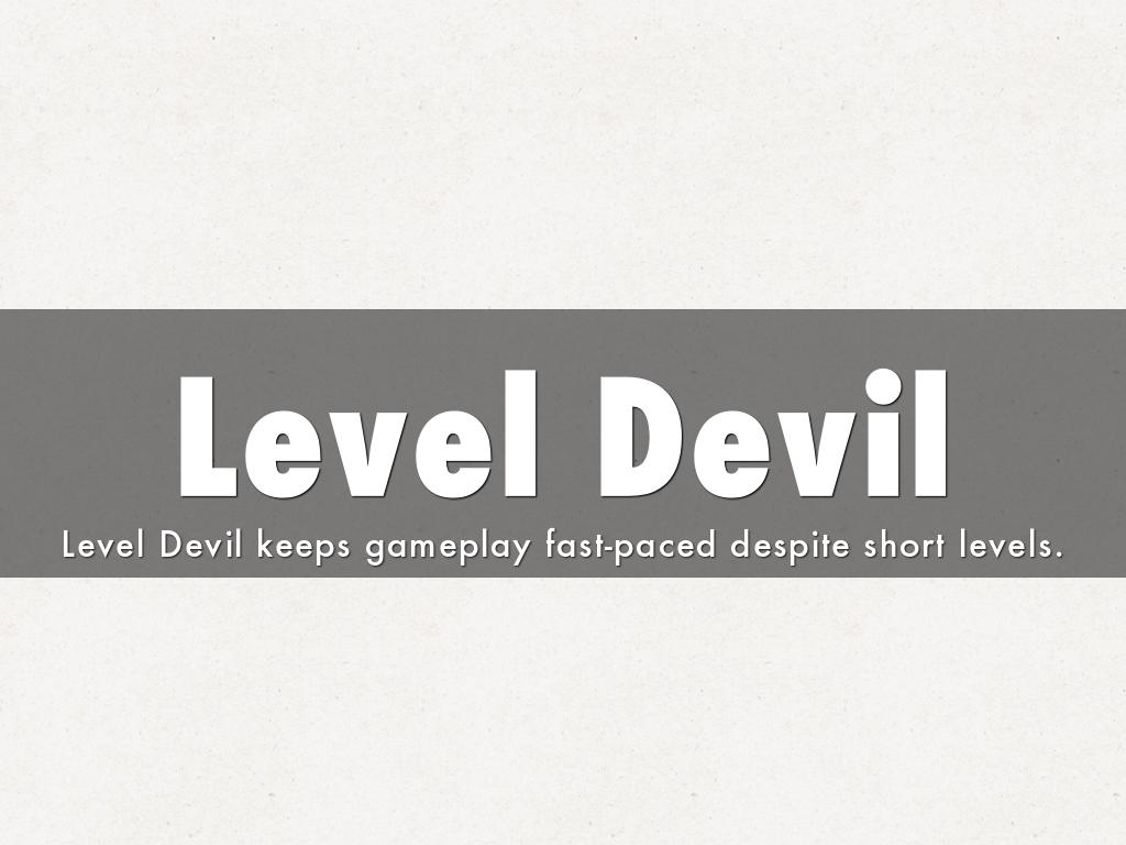 Level Devil