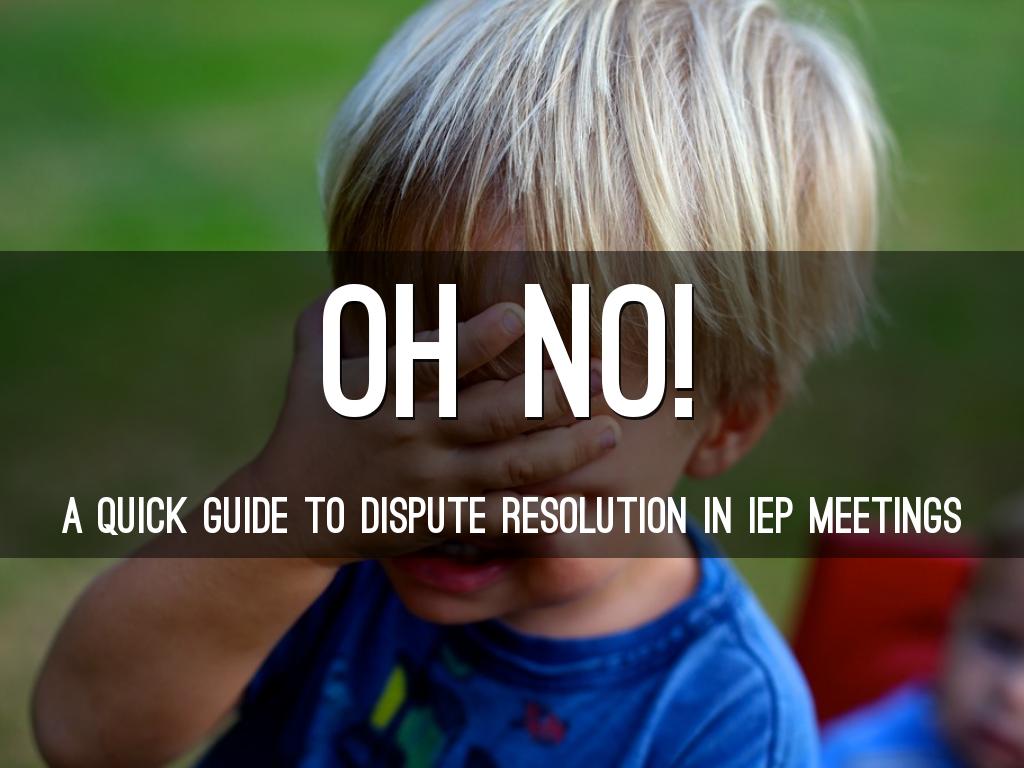 dispute resolution - k.schwartz