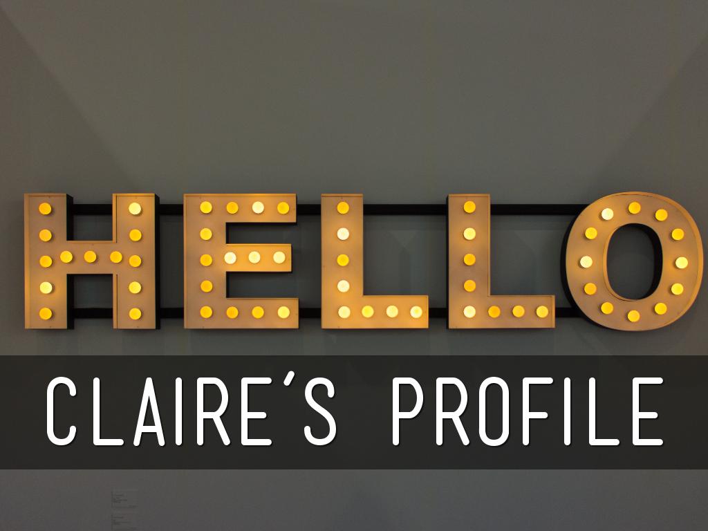 Claire’s Profile
