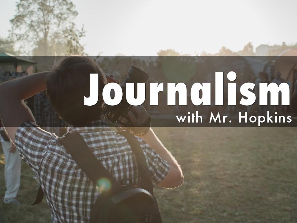 1st Day - Journalism