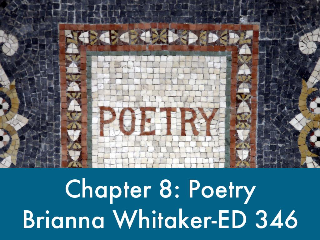 Chapter 8:Poetry