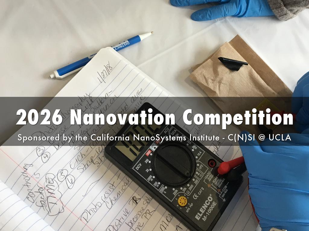 2026 Nanovation Competition