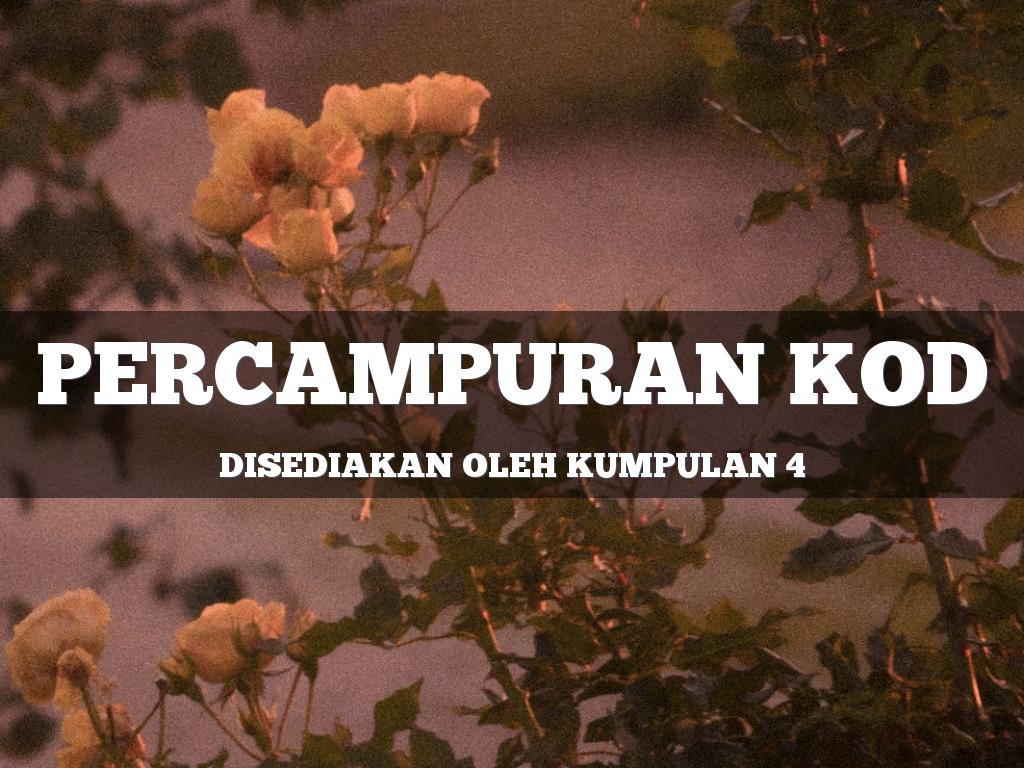 Percampuran Kod