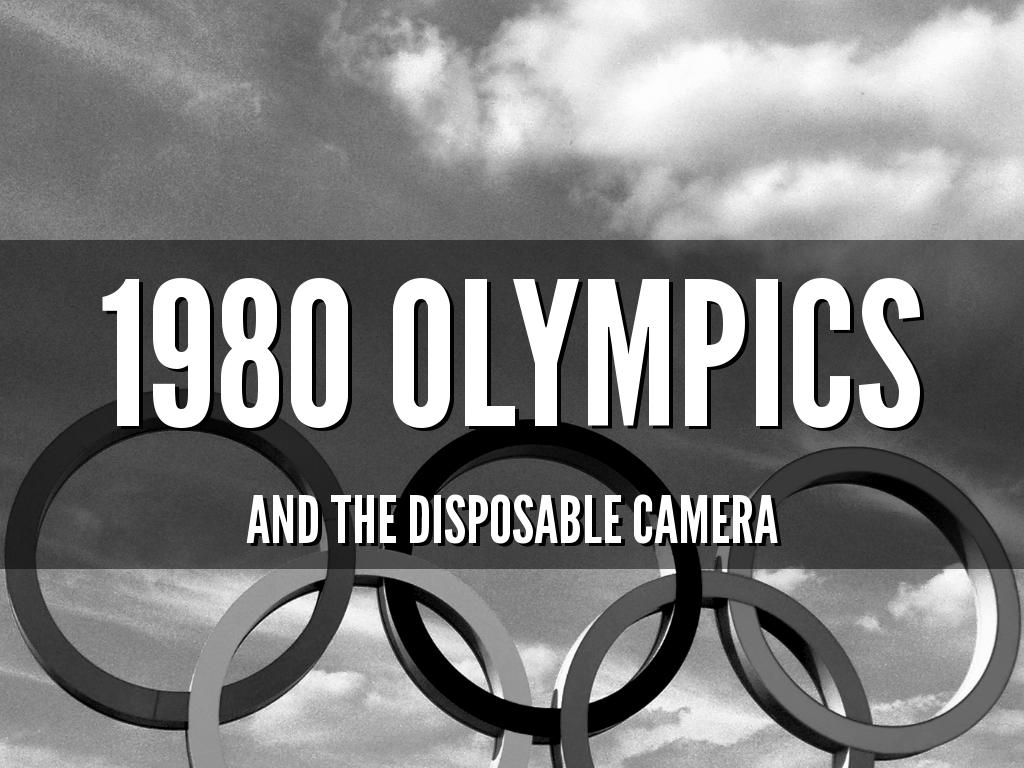 1980 Olympics And Disposable Cameras