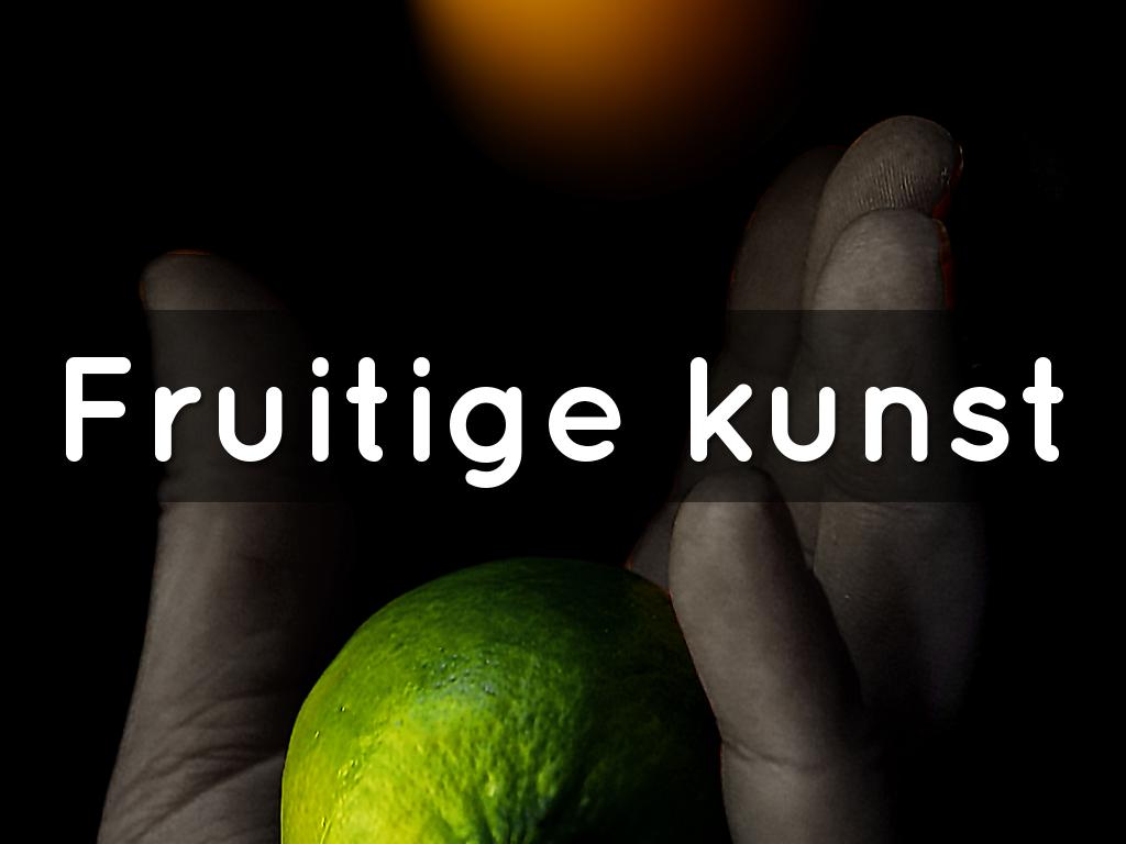 Fruitige kunst