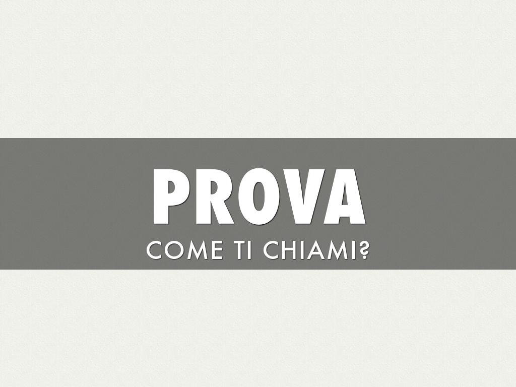 prova 