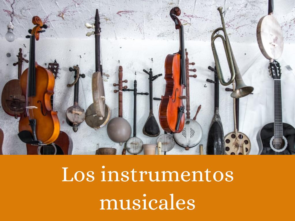 Instrumentos musicales