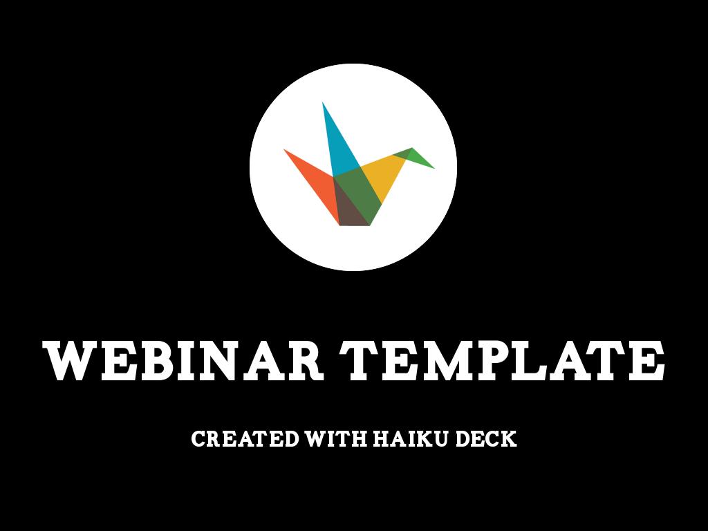 Copia de Webinar Template