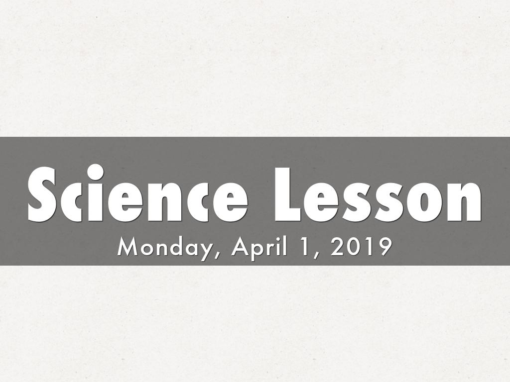 Science Lesson