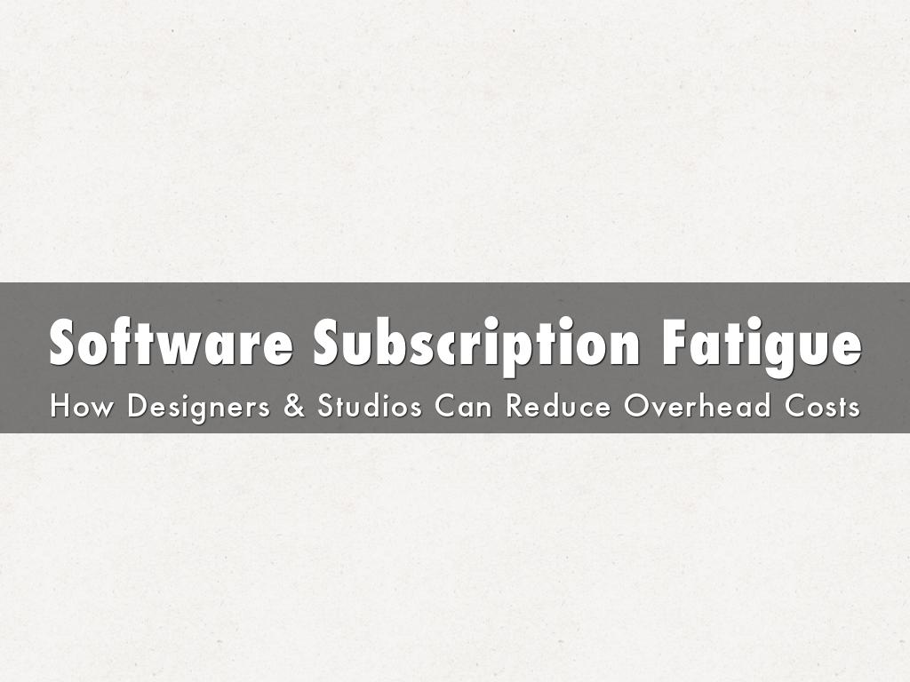 Software Subscription Fatigue: How to Cut Studio Tech Costs