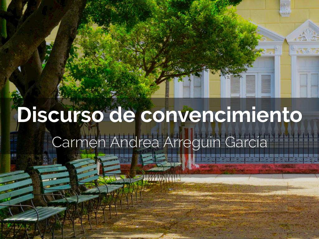 Discruso de Convencimiento
