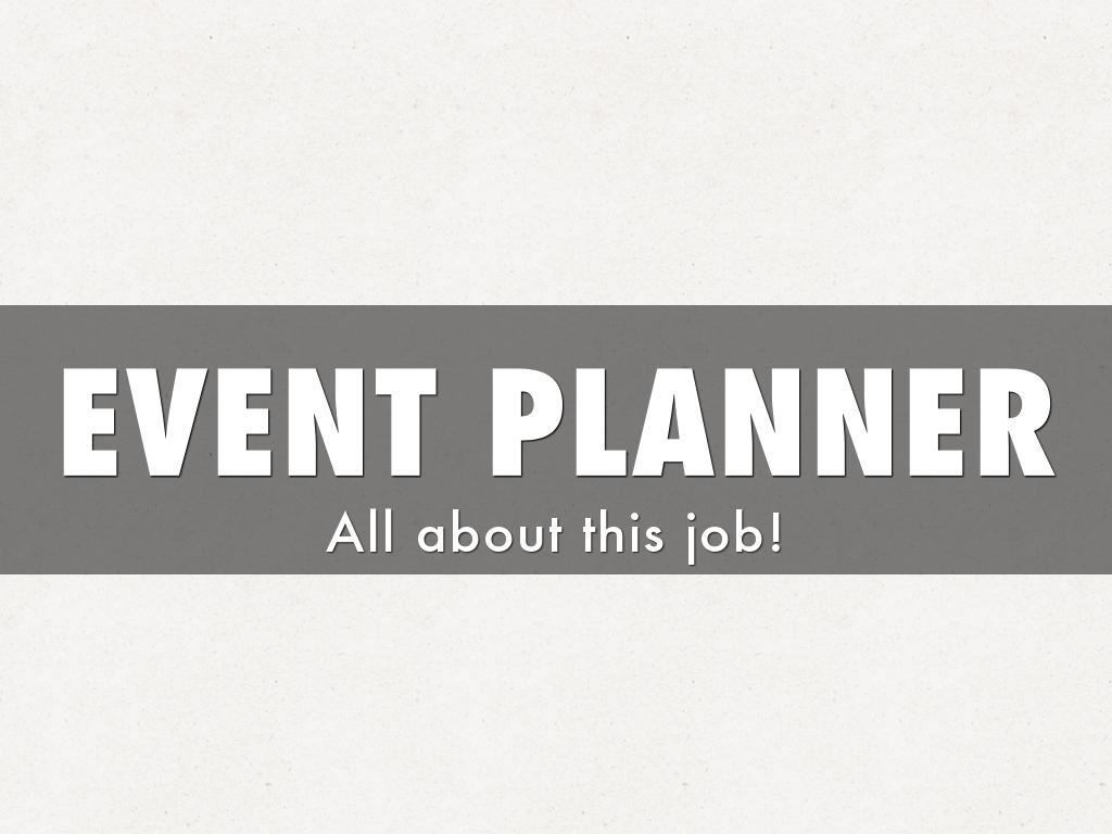 EVENT PLANNER